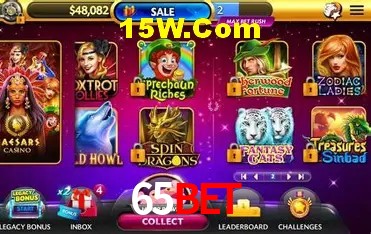 Recursos de Bônus 65Bet